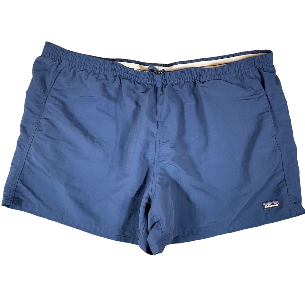 Patagonia Women's Baggies Short Size XXL Blue 5" Inseam Activewear Outdoor
